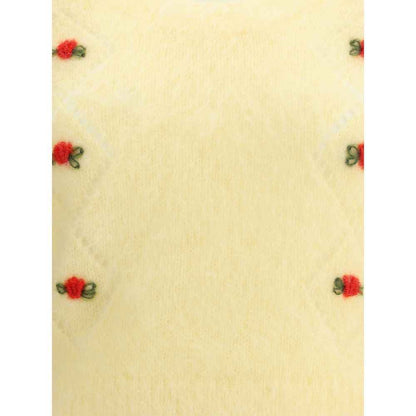 Alessandra Rich Short sleeve mohair Sweater