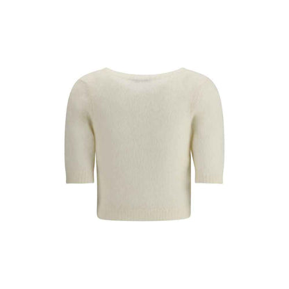 Alessandra Rich Short sleeve mohair Sweater