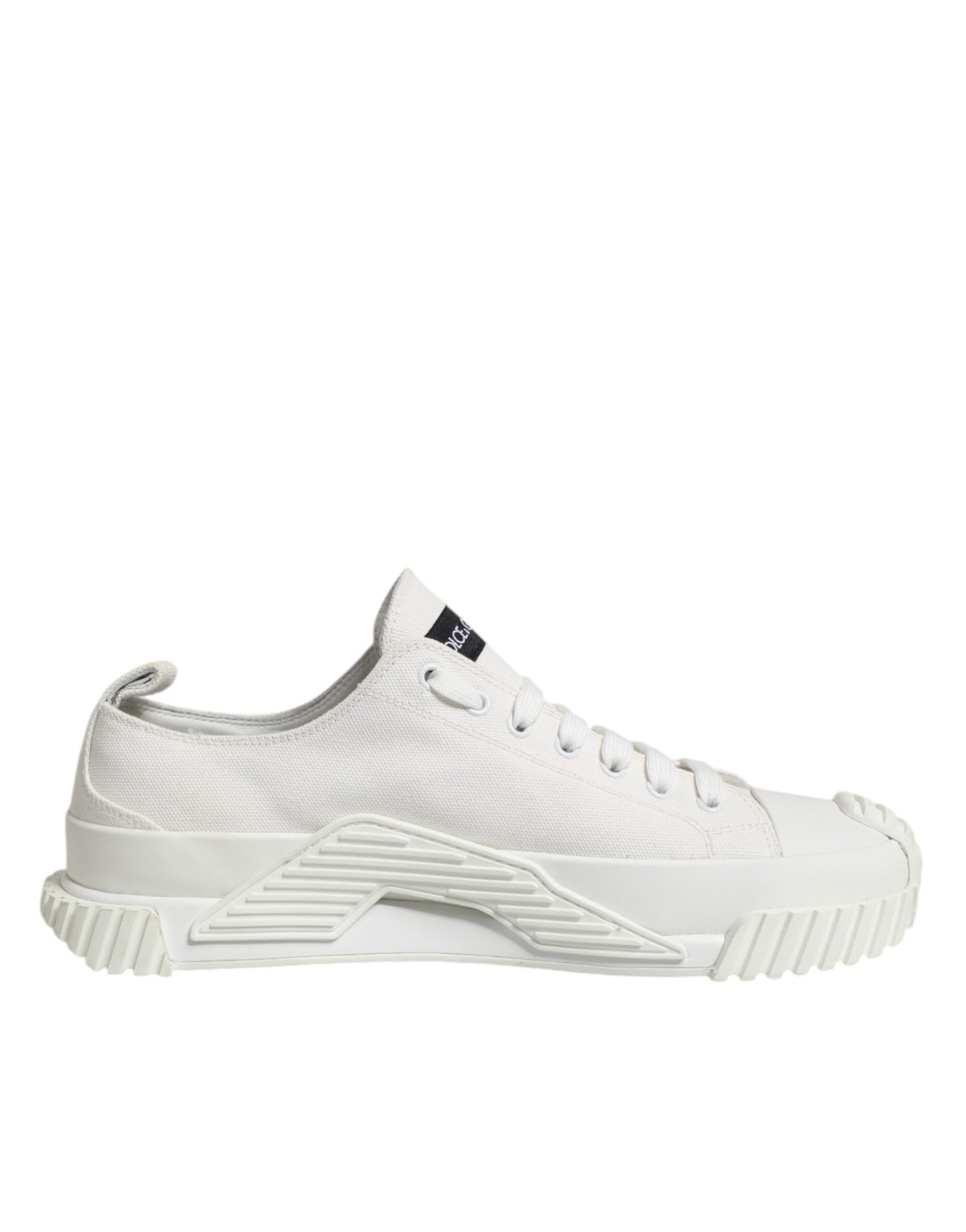 Dolce & Gabbana White Logo Graffiti Low Top Sneakers Shoes - from Dolce & Gabbana