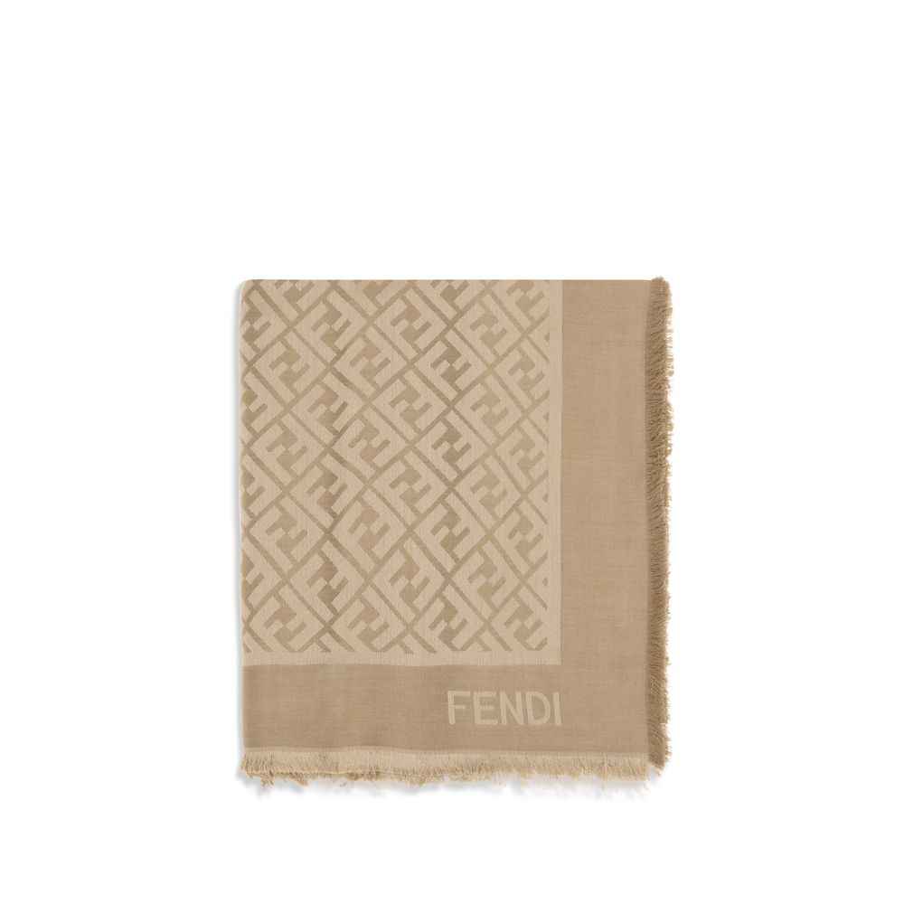 Fendi Silk FF Shawl by Fendi