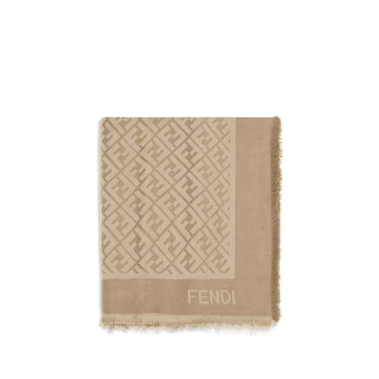 Fendi Silk FF Shawl by Fendi