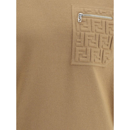 Fendi Sweater white pocket