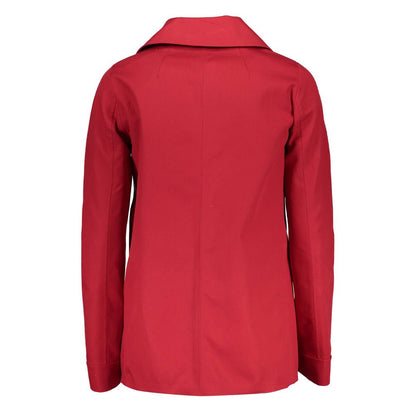 Gant Red Cotton Jackets &amp; Coat