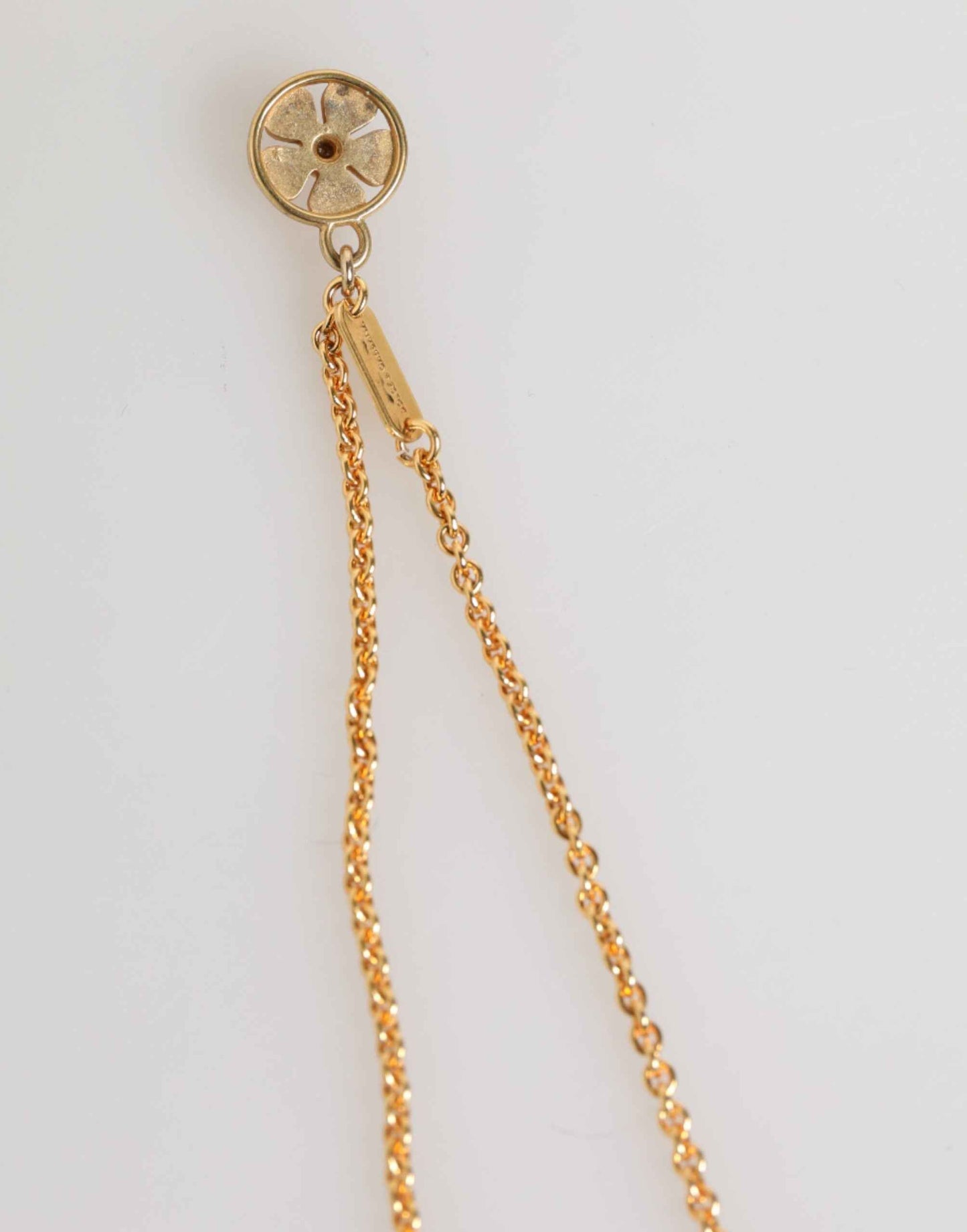 Dolce & Gabbana Gold Medallion Metal Chain Charm Men Pendant Necklace by Dolce & Gabbana
