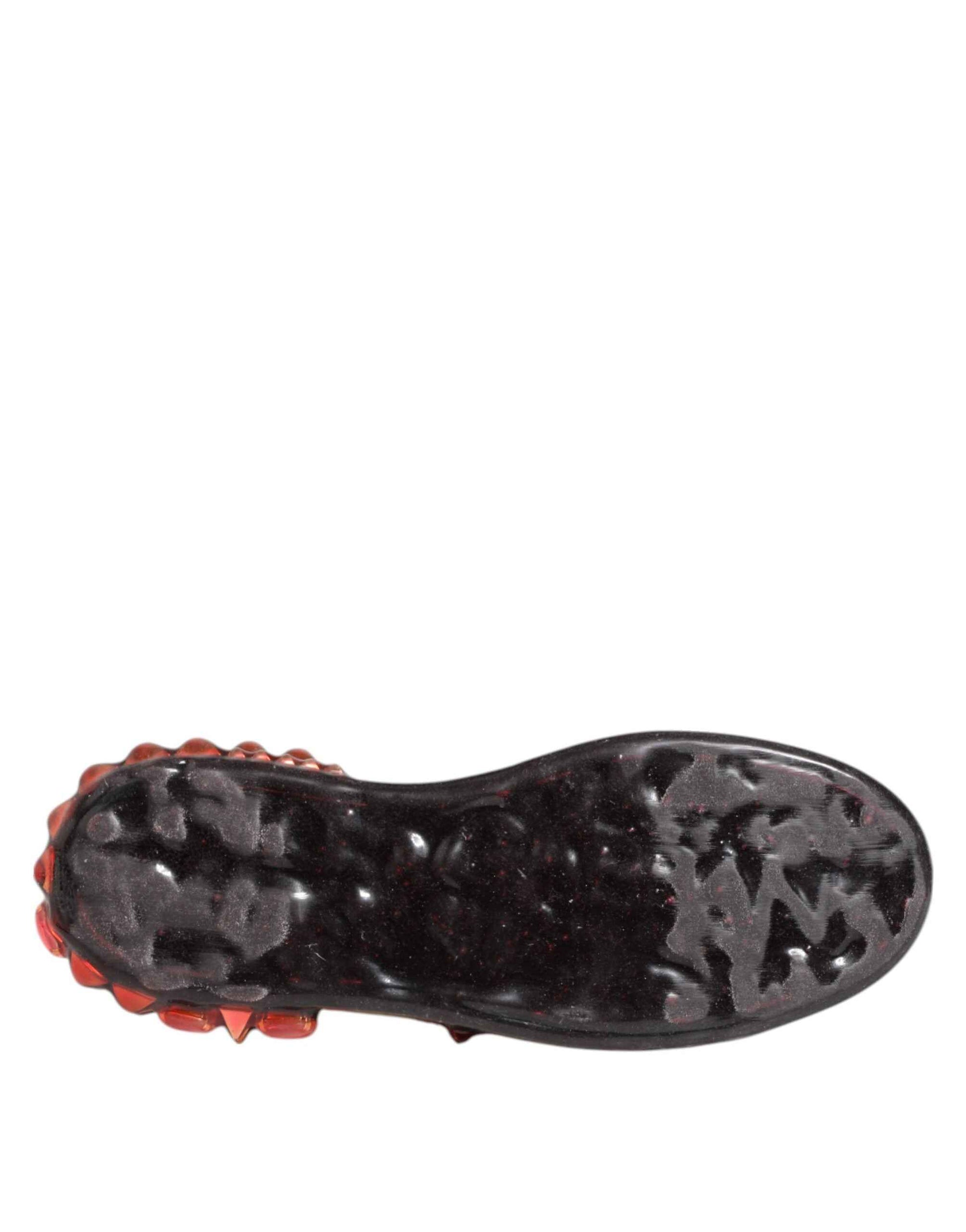 Dolce & Gabbana Multicolor Portofino Low Top Sneakers Shoes by Dolce & Gabbana