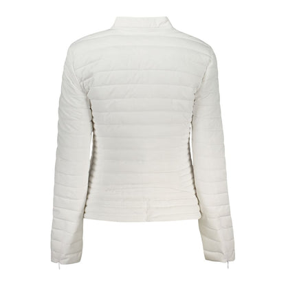 Guess Jeans White Polyethylene Jackets &amp; Coat
