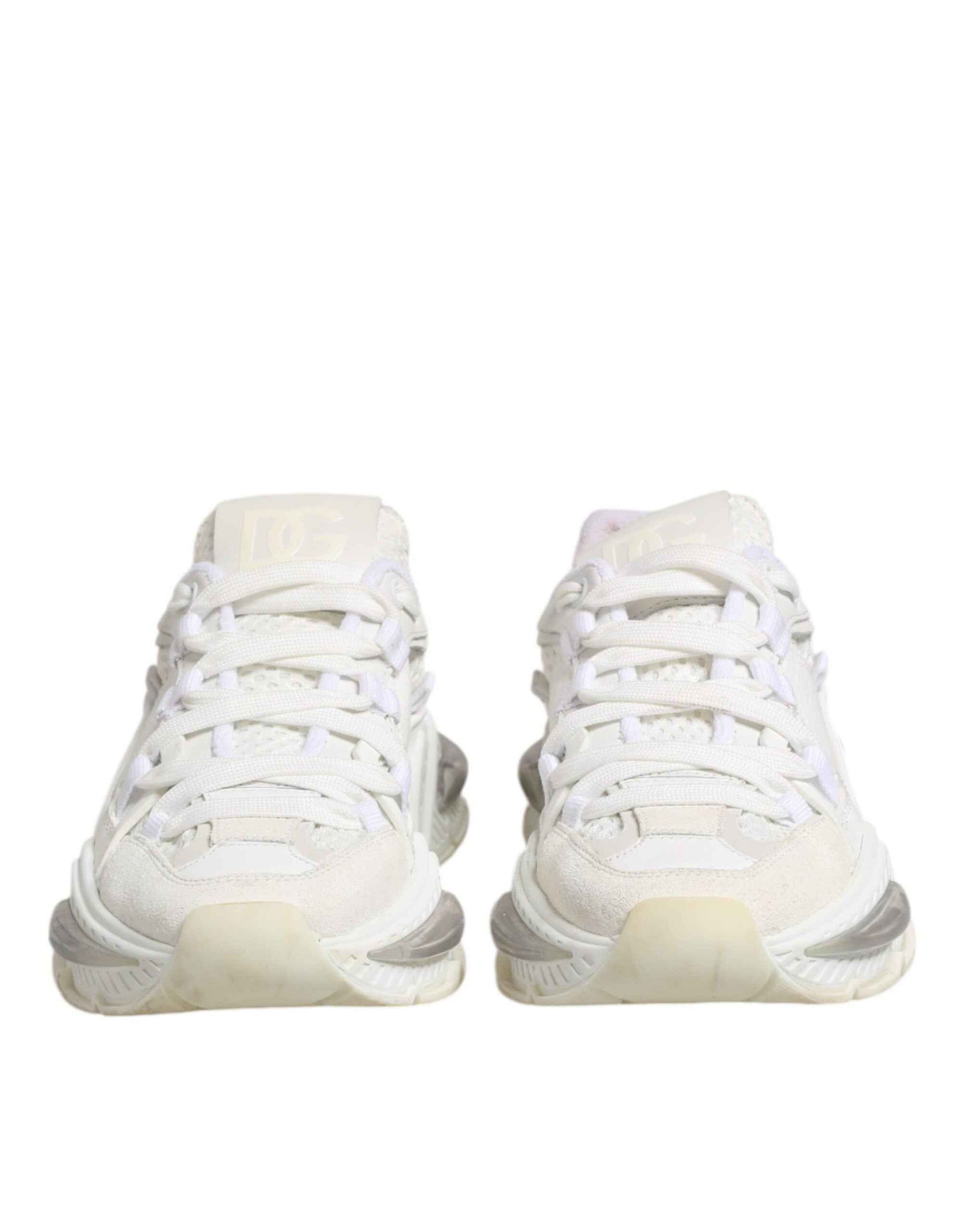 Dolce & Gabbana Airmaster White Women Low Top Sneakers Shoes by Dolce & Gabbana