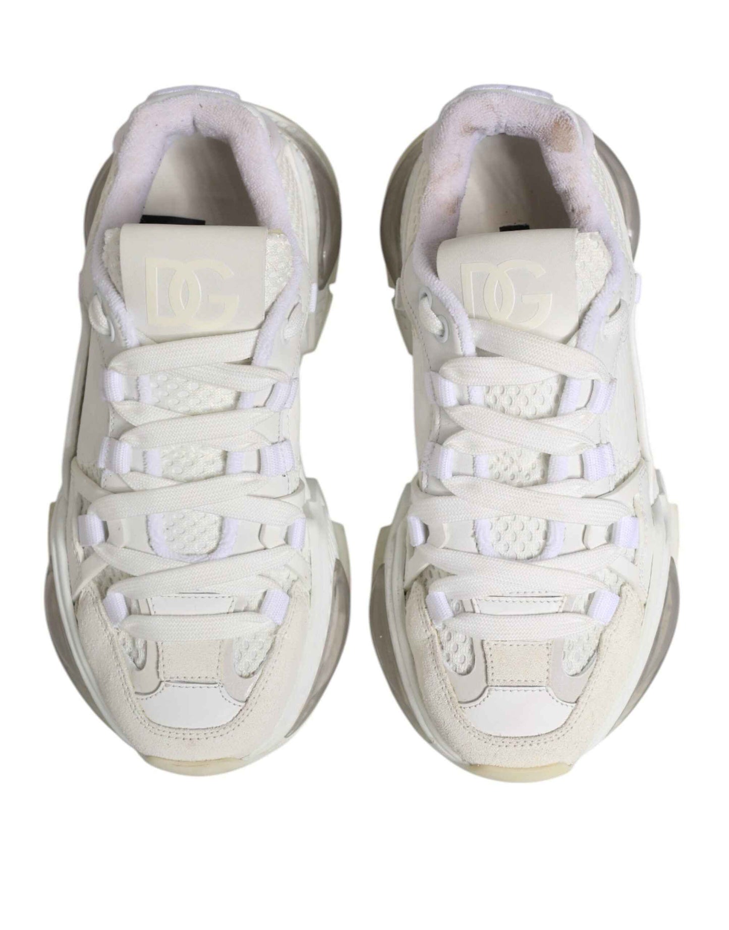 Dolce & Gabbana Airmaster White Women Low Top Sneakers Shoes by Dolce & Gabbana