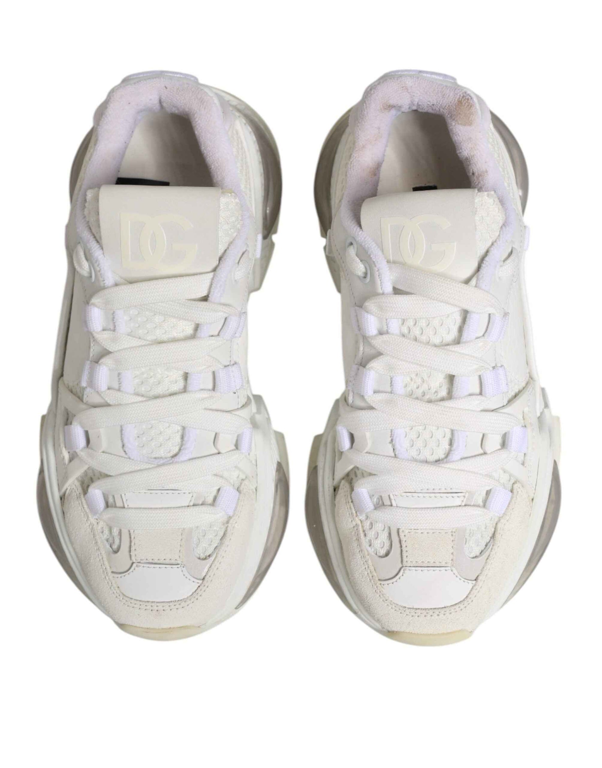 Dolce & Gabbana Airmaster White Women Low Top Sneakers Shoes by Dolce & Gabbana