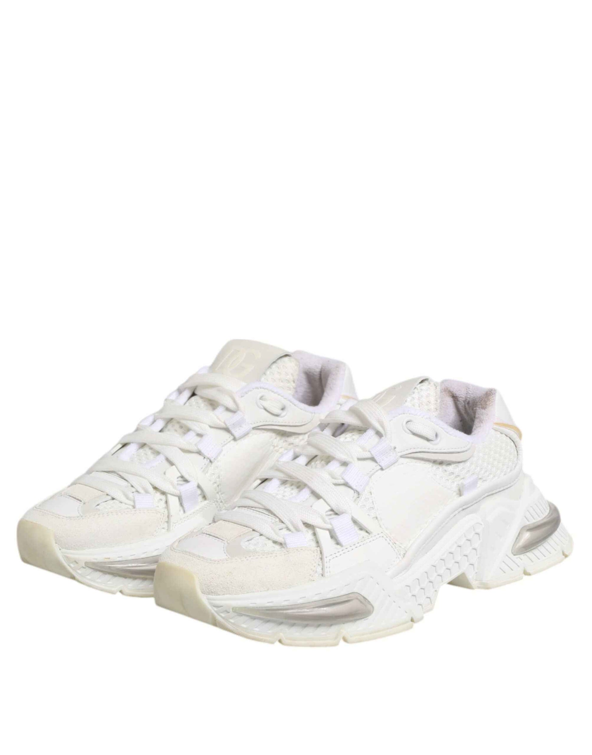 Dolce & Gabbana Airmaster White Women Low Top Sneakers Shoes by Dolce & Gabbana