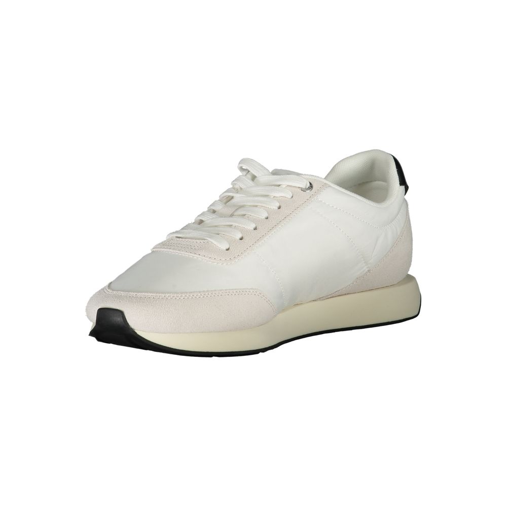 Calvin Klein Sneakers White Polyester Designer Sneaker