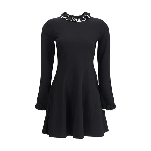 Valentino Knit Dress with flounces