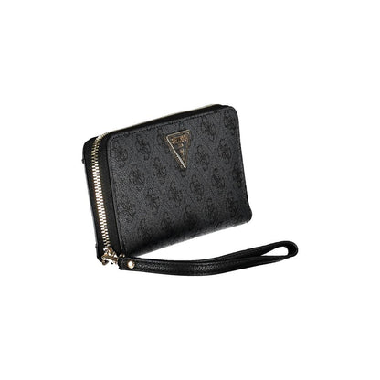 Guess Jeans Black Polyethylene Wallet