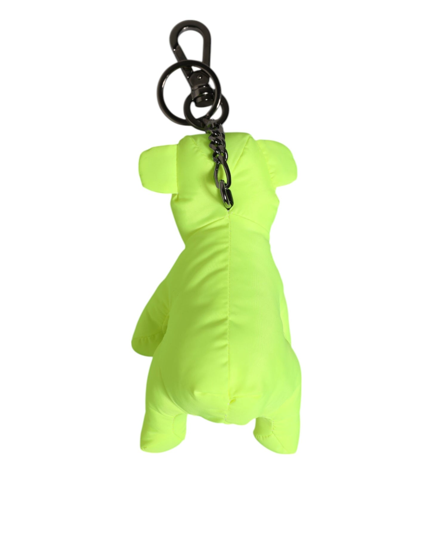 Dolce & Gabbana Neon Green Bear Embroidered Logo Men Keychain Clasp Keyring - from Dolce & Gabbana
