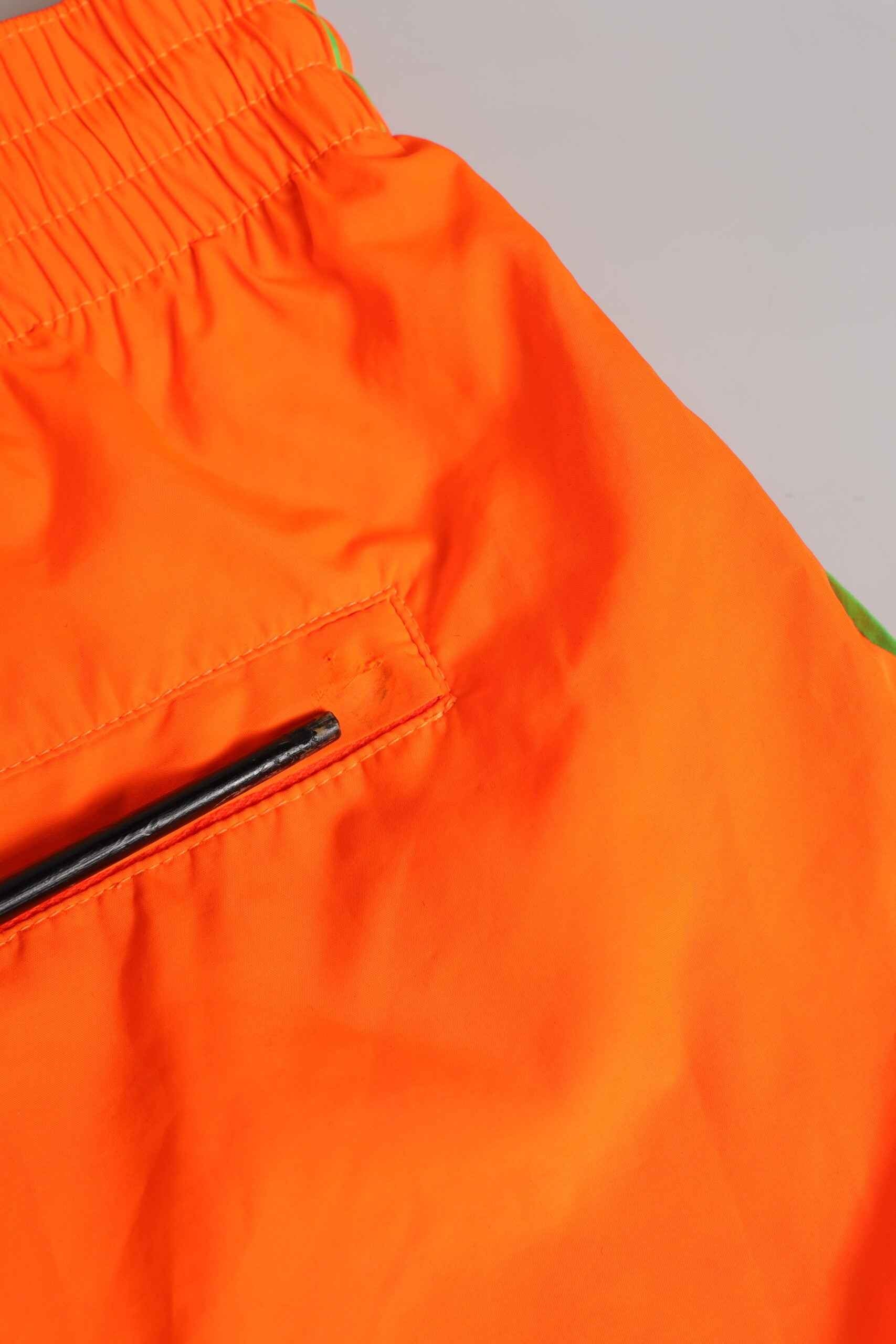 Dolce & Gabbana Orange Polyester Beachwear Men Shorts Swimwear by Dolce & Gabbana