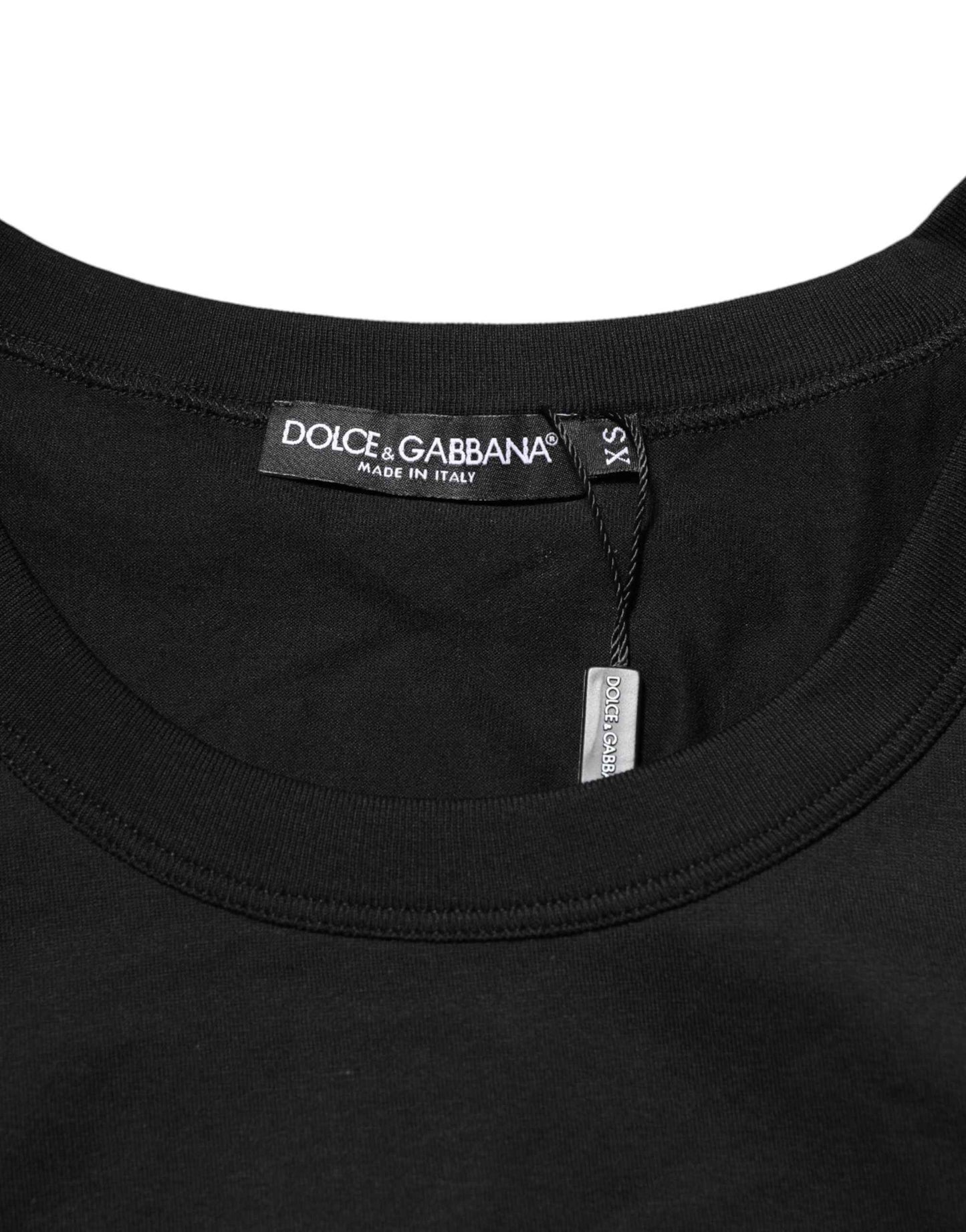 Dolce & Gabbana Black Cotton Sleeveless Underwear Men Tank Top by Dolce & Gabbana