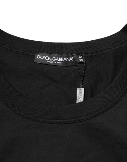 Dolce & Gabbana Black Cotton Sleeveless Underwear Men Tank Top by Dolce & Gabbana