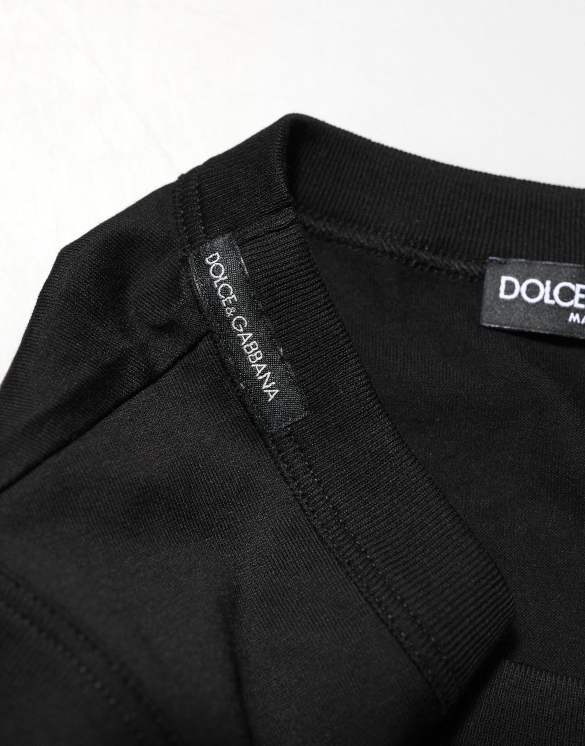 Dolce & Gabbana Black Cotton Sleeveless Underwear Men Tank Top - from Dolce & Gabbana
