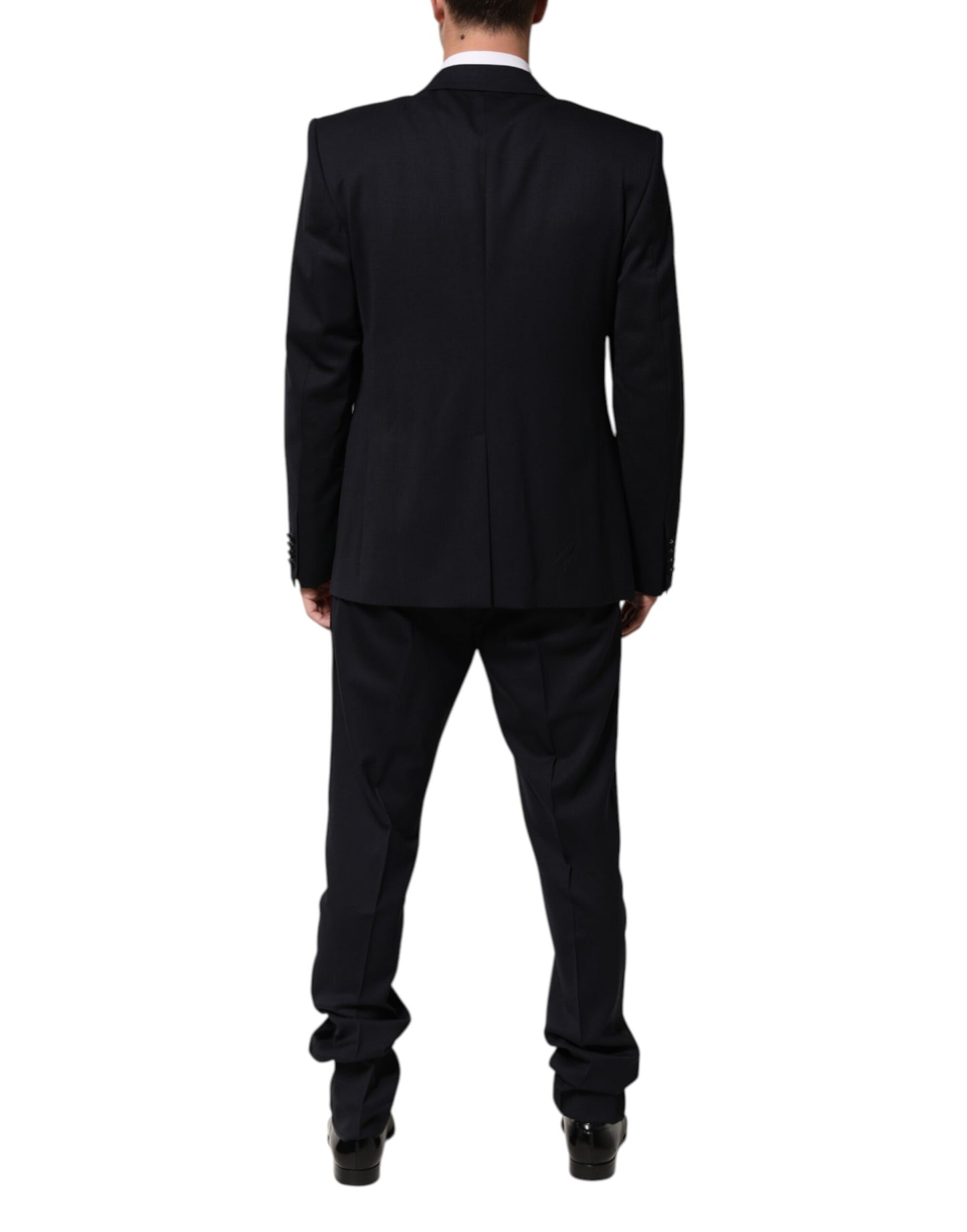 Dolce & Gabbana Black 3 Piece Wool Silk Blend Suit SICILIA - from Dolce & Gabbana