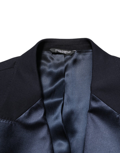 Dolce & Gabbana Black 3 Piece Wool Silk Blend Suit SICILIA - from Dolce & Gabbana