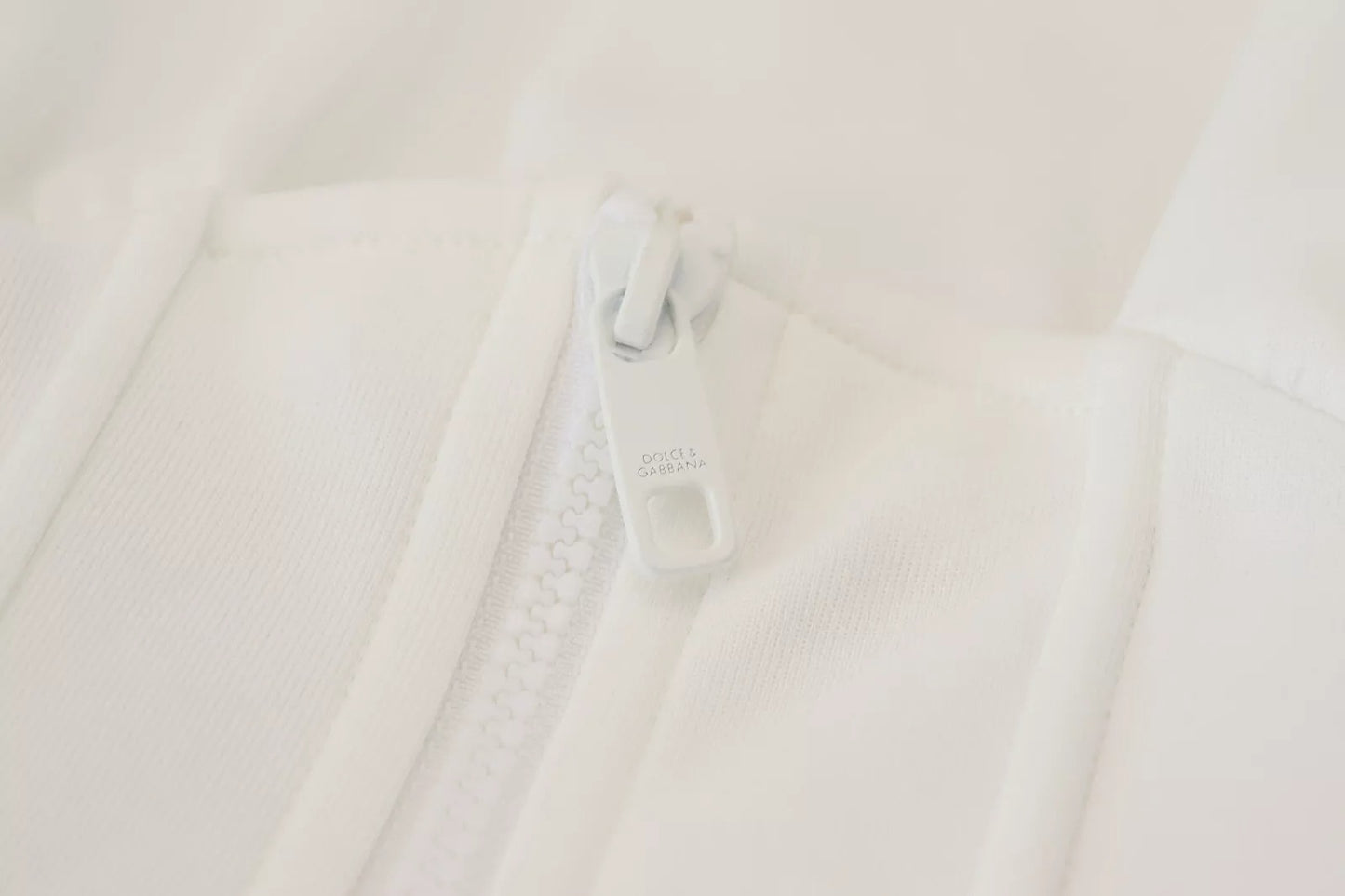 Dolce &amp; Gabbana White Cotton Corset Stretch Top T-shirt