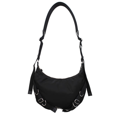 Givenchy Nylon Crossbodytas Zwart Medium Luxe Dagelijks