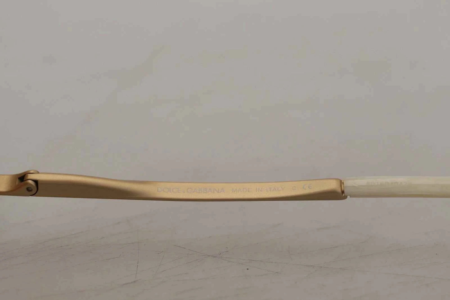 Dolce & Gabbana DG2159B Beige Gold Straw Butterfly Crystals Sunglasses by Dolce & Gabbana
