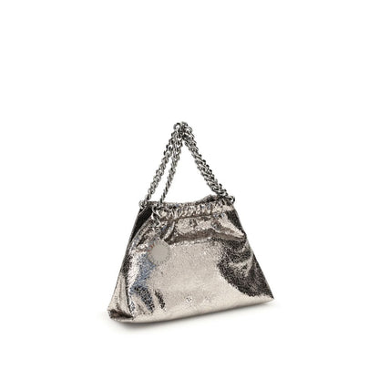 Stella McCartney Metallic crackle effect Falabella Shoulder Bag