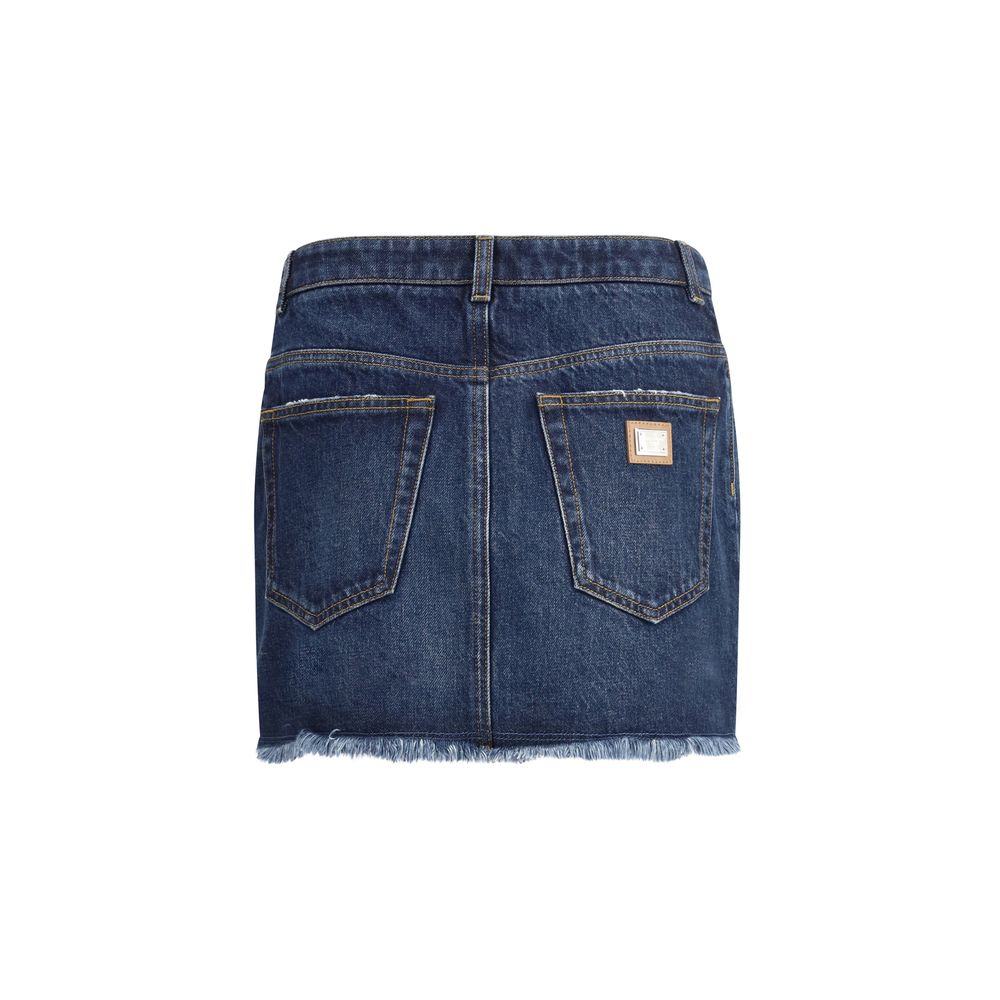 Dolce &amp; Gabbana Denim Miniskirt