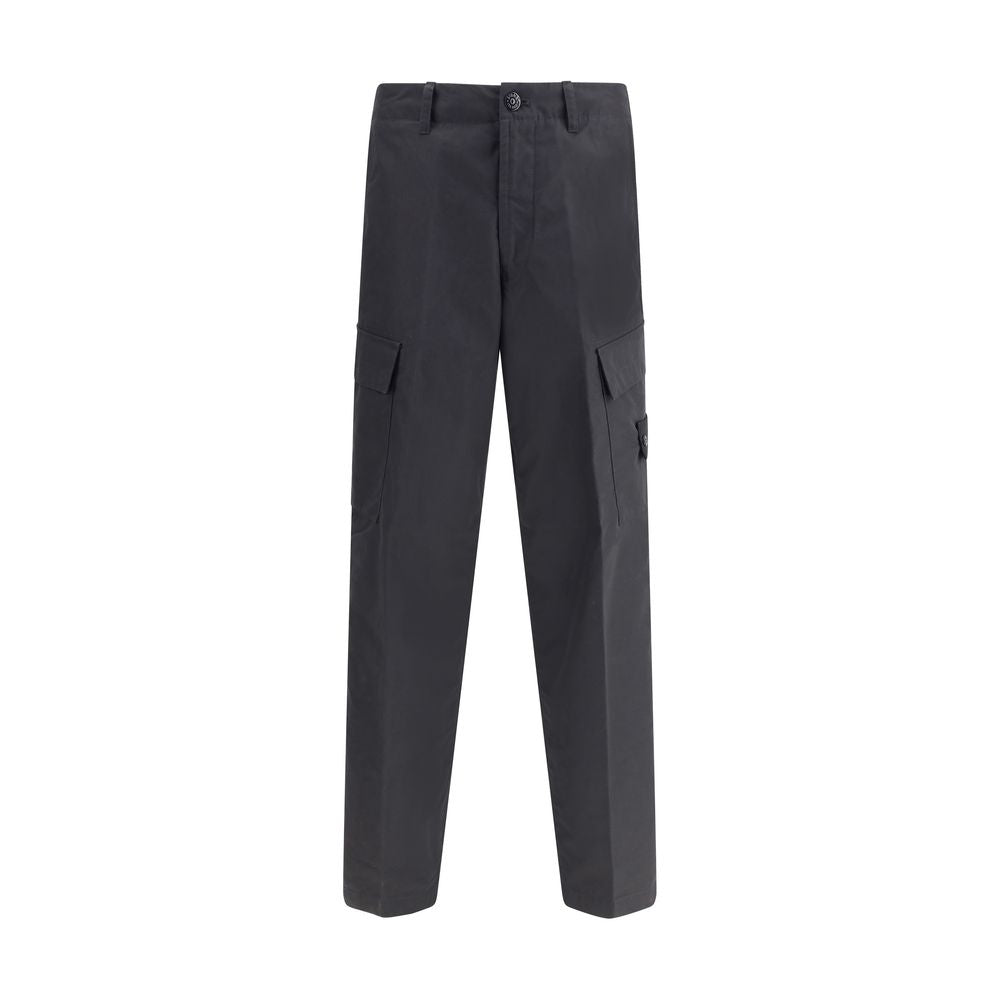 Stone Island Compass logo cargo pants