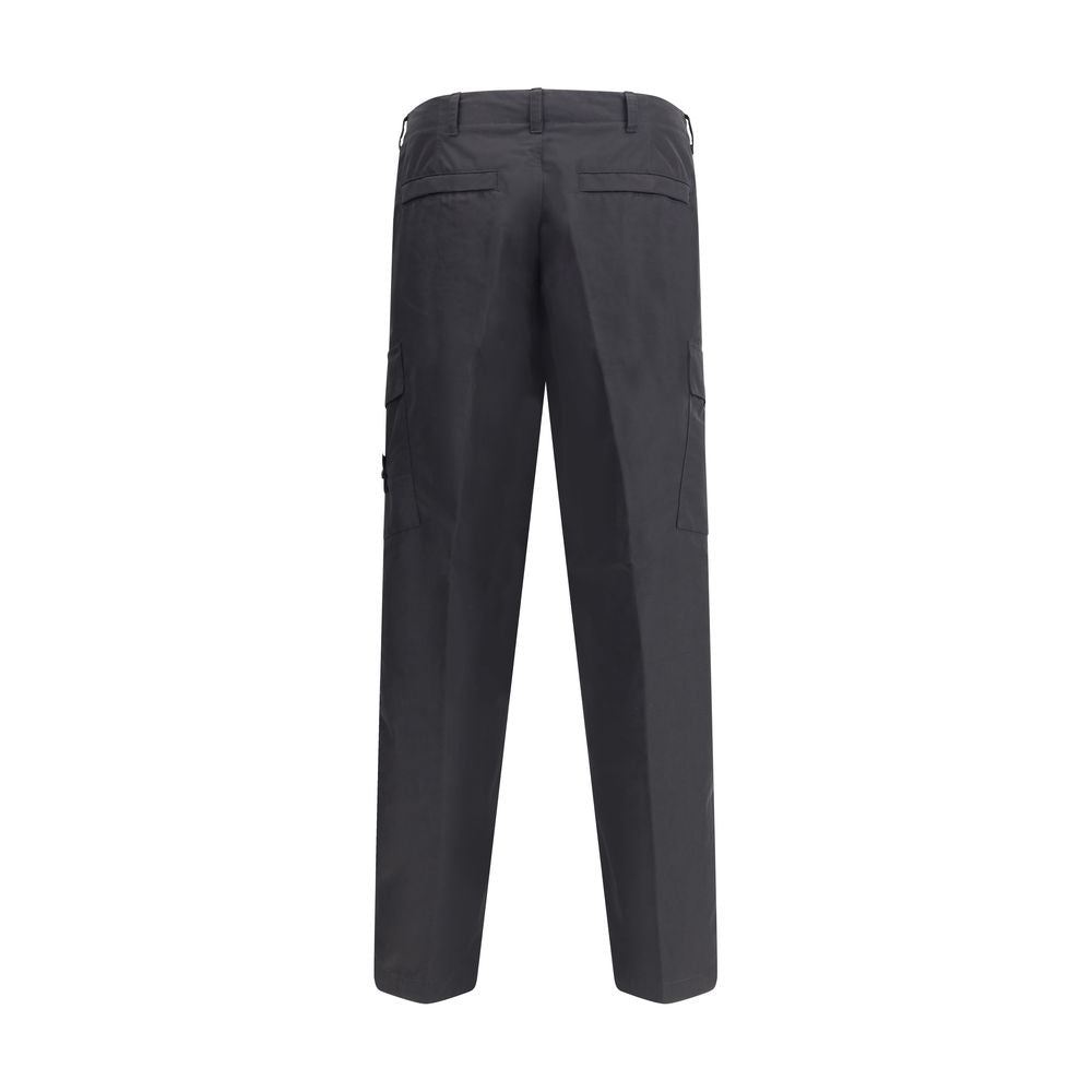Stone Island Compass logo cargo pants