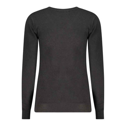 Guess Jeans Black Viscose Women Sweater