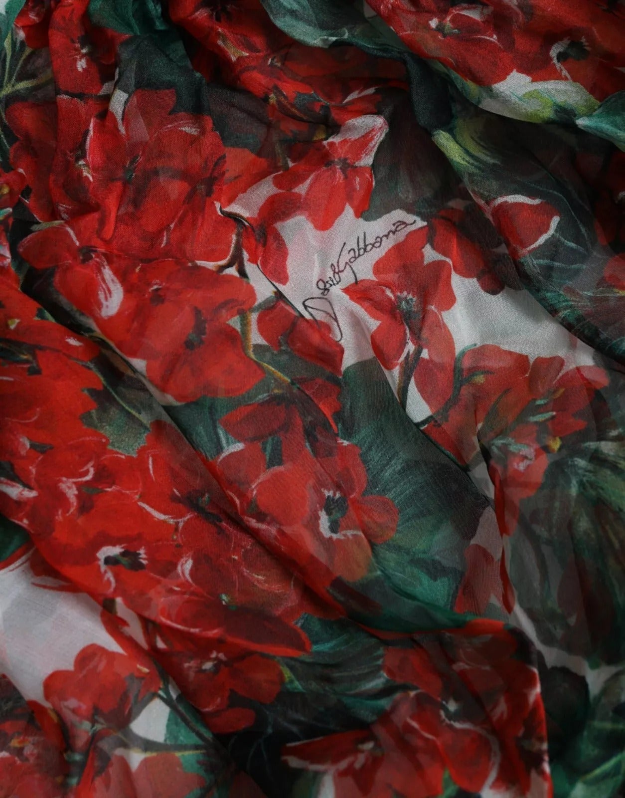 Dolce &amp; Gabbana Multicolor Floral Silk Collar Blouse