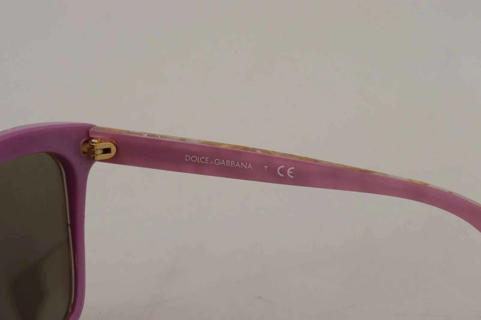 Dolce & Gabbana DG4251 Violet Full Rim Rectangle Frame Shades Sunglasses by Dolce & Gabbana