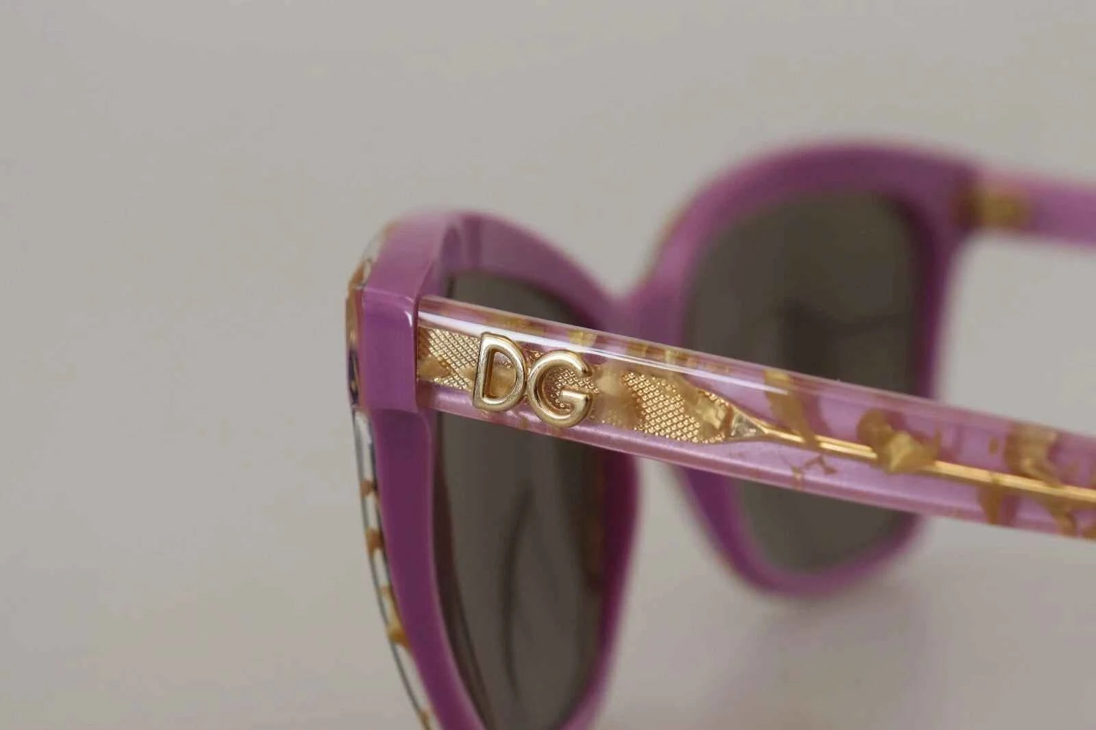 Dolce & Gabbana DG4251 Violet Full Rim Rectangle Frame Shades Sunglasses by Dolce & Gabbana