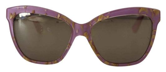 Dolce & Gabbana DG4251 Violet Full Rim Rectangle Frame Shades Sunglasses by Dolce & Gabbana