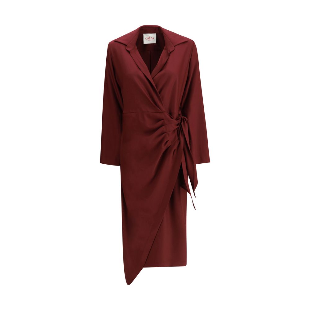 Crida Milano Como Dress in crepe de chine