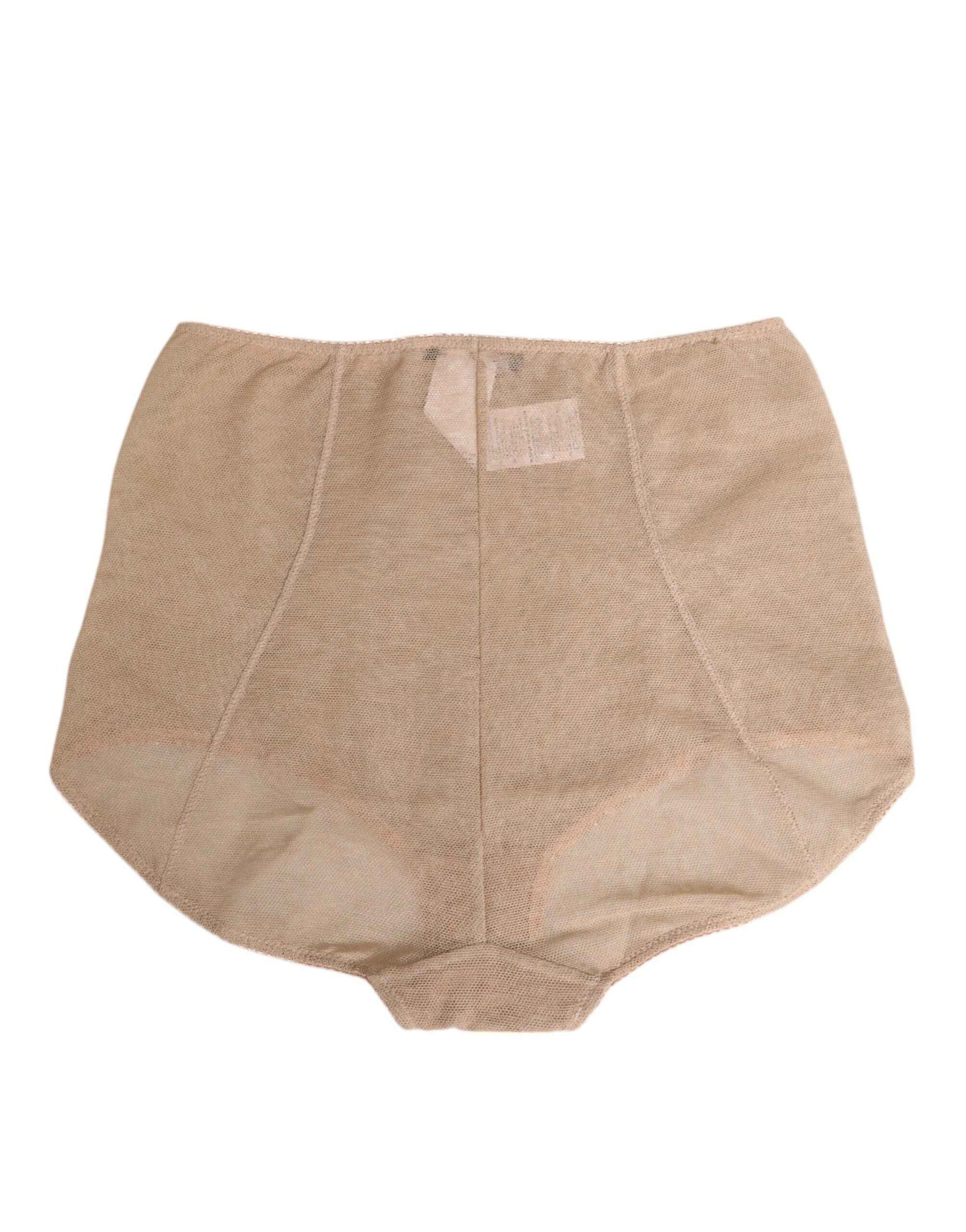 Dolce & Gabbana Beige Shaping Control Panty Underwear by Dolce & Gabbana