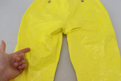 Dolce &amp; Gabbana Yellow High Waist Skinny Women Trouser Pants