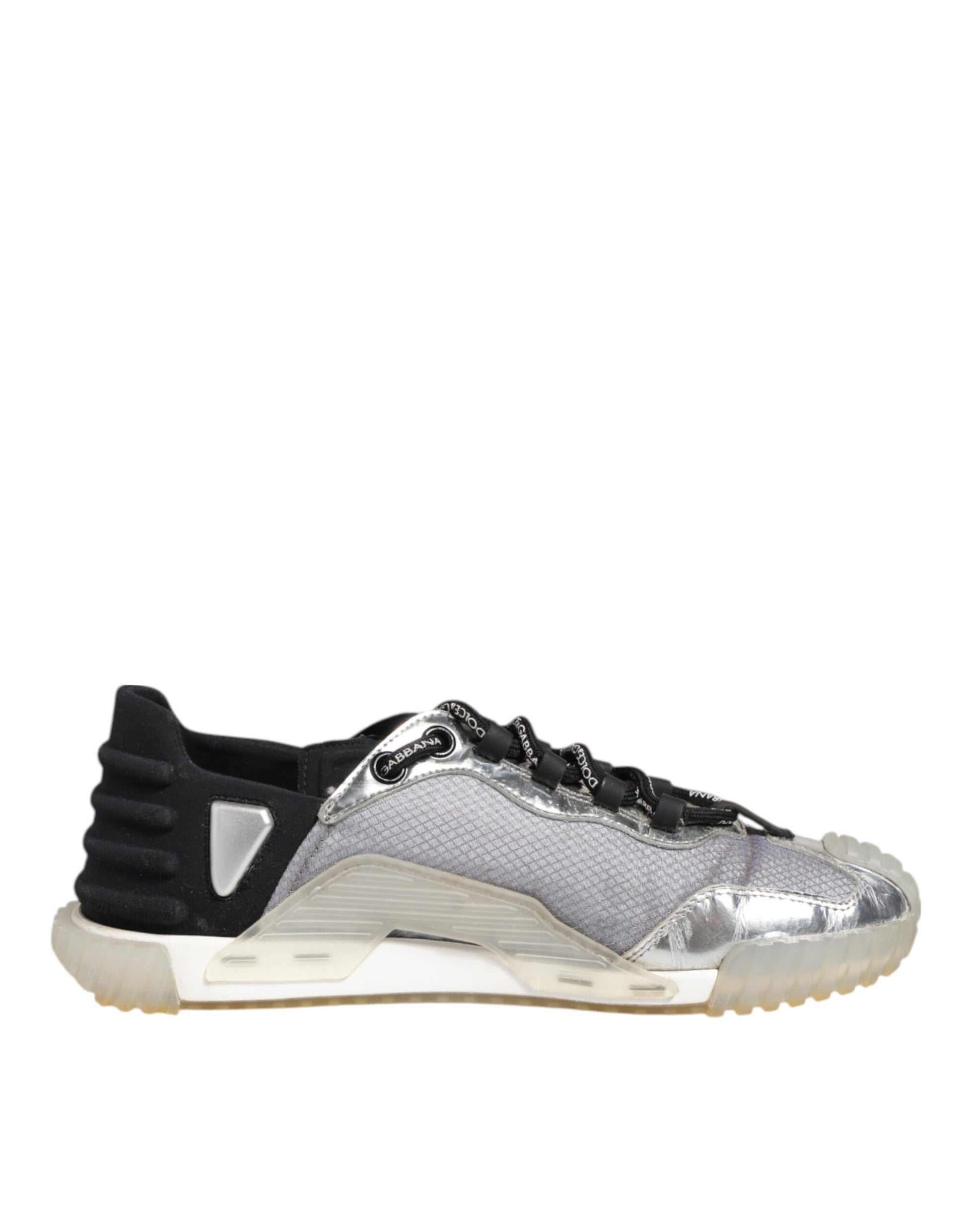 Dolce & Gabbana Multicolor Silver Logo Low Top NS1 Sneakers Shoes - from Dolce & Gabbana