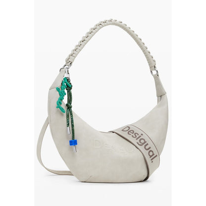 Desigual Beige Polyethylene Women Handbag
