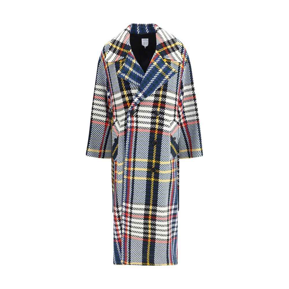 Sara Roka Check long Coat