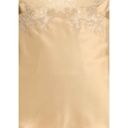 Ermanno Scervino Silk and lace Top