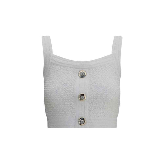 Balmain Tweed crop Top