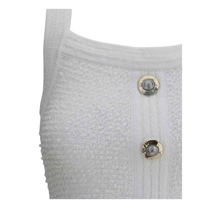 Balmain Tweed crop Top