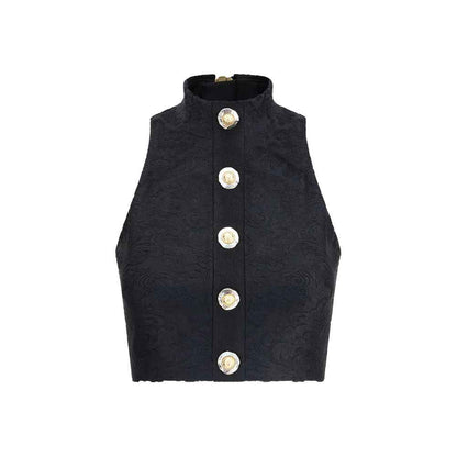 Balmain Baroque crop Top