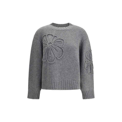 Bruno Manetti Embroidered flower Sweater