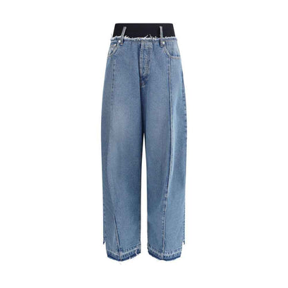 ALAINPAUL Elastic waist Jeans