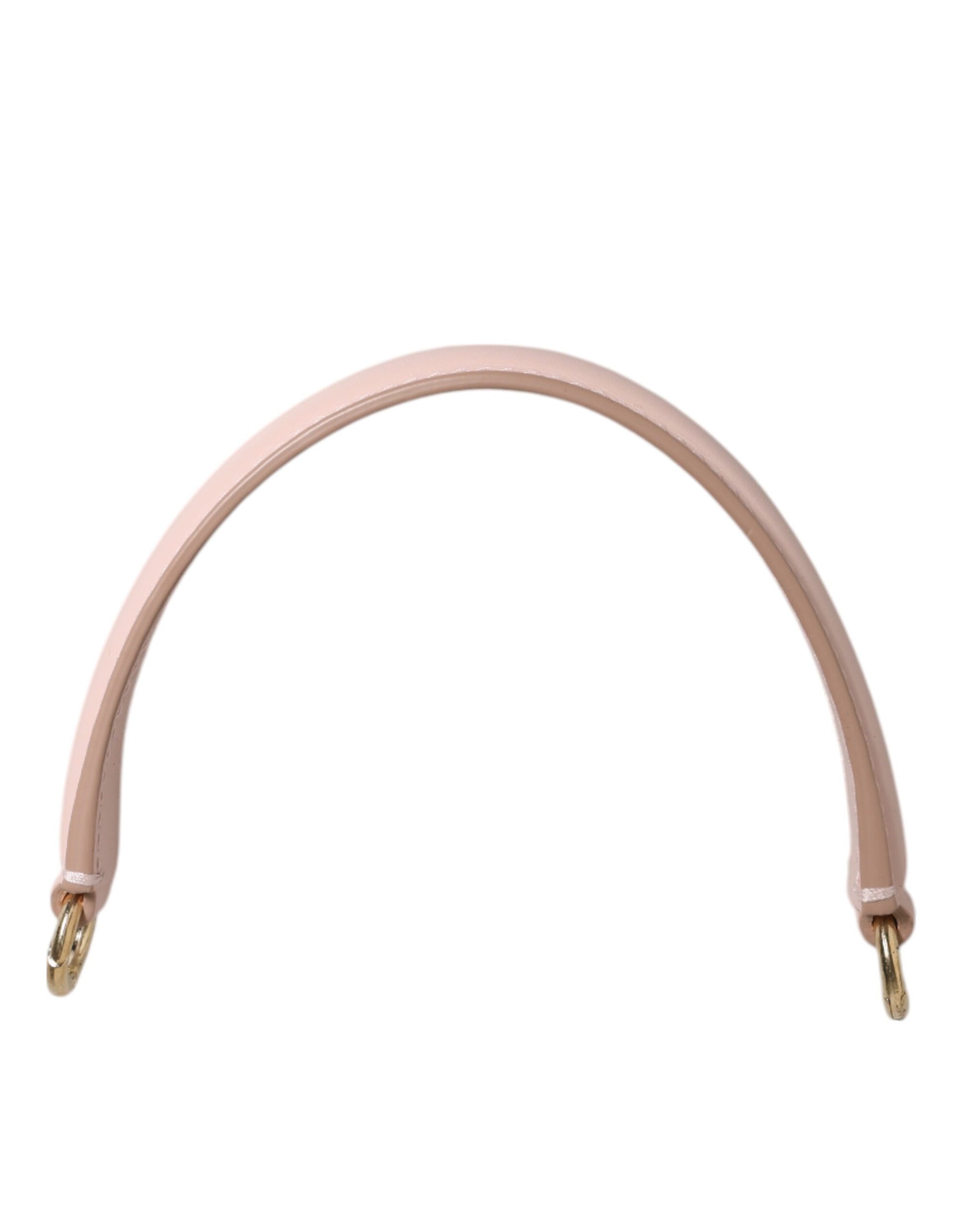 Dolce & Gabbana Strap Pink Leather Gold Tone Big Bag Handle Shoulder Strap - from Dolce & Gabbana
