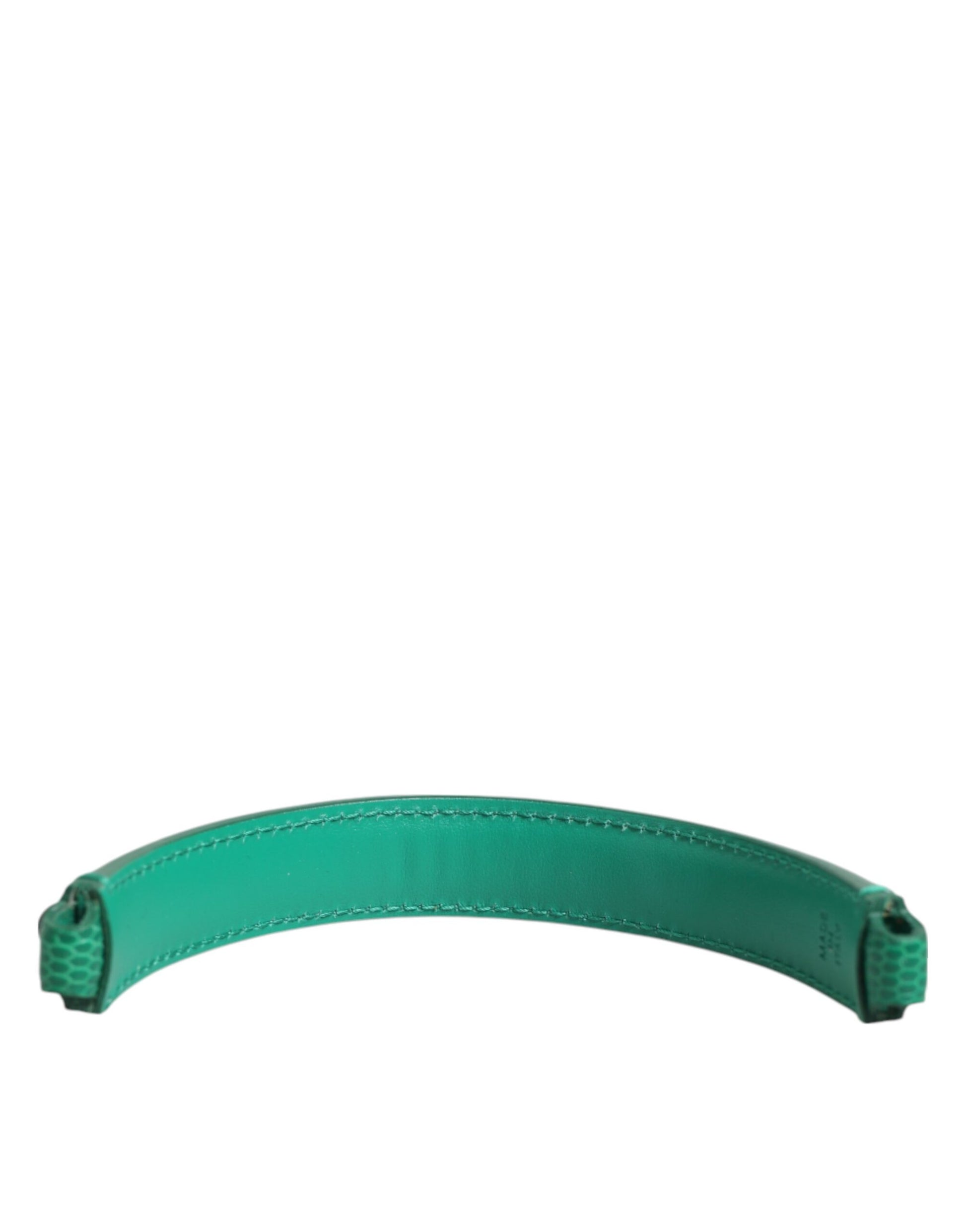 Dolce & Gabbana Green Embellished Leather Bag Handle Women Shoulder Strap - from Dolce & Gabbana